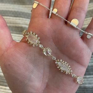 Gold Kendra Scott Adjustable Necklace